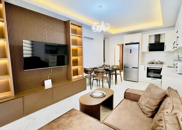 ваш уголок у моря! с 1 спальней в 600 м до пляжа клеопатры Apartamento *