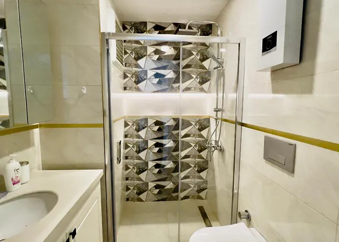 Apartament ваш уголок у моря! с 1 спальней в 600 м до пляжа клеопатры