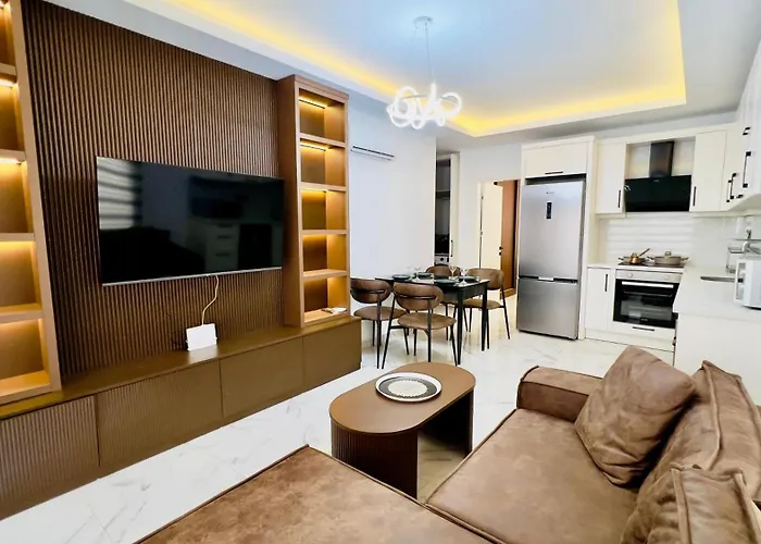 ваш уголок у моря! с 1 спальней в 600 м до пляжа клеопатры Apartamento