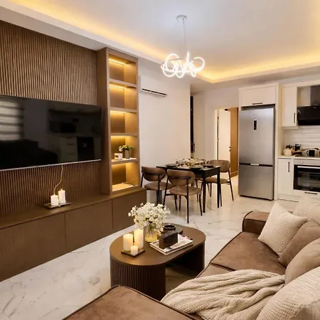 Apartment New One Bedroom Kleopatra 600 метров до моря Alanya